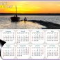 2025 Magnetic Calendar - Today is my Lucky Day - Salt lake near Odessa, Ukraine