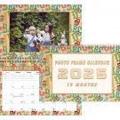 2025 Photo Frame Wall Spiral-bound Calendar - (Edition #010)