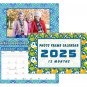 2025 Photo Frame Wall Spiral-bound Calendar - (Edition #015)