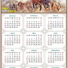 2025 Magnetic Calendar - Calendar Magnets - Today is My Lucky Day - Horses Themed 09 (7 x 10.5) 2025 Magnetic Calendar - Calendar Magnets - Today is My Lucky Day - Horses Themed 09 (7 x 10.5)