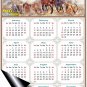 2025 Magnetic Calendar - Calendar Magnets - Today is My Lucky Day - Horses Themed 09 (7 x 10.5)