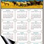2025 Magnetic Calendar - Calendar Magnets - Today is My Lucky Day - Horses Themed 012 (5.25 x 8)