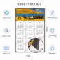 2025 Magnetic Calendar - Calendar Magnets - Today is My Lucky Day - Horses Themed 012 (5.25 x 8)