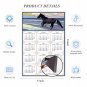 2025 Magnetic Calendar - Calendar Magnets - Today is My Lucky Day - Horses Themed 015 (5.25 x 8)