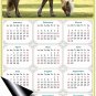2025 Magnetic Calendar - Calendar Magnets - Today is My Lucky Day - Horses Themed 016 (7 x 10.5)
