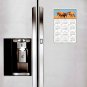 2025 Magnetic Calendar - Calendar Magnets - Today is My Lucky Day - Horses Themed 017 (7 x 10.5)
