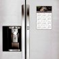 2025 Magnetic Calendar - Calendar Magnets - Today is My Lucky Day - Dogs Themed 02 (5.25 x 8)