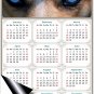 2025 Magnetic Calendar - Calendar Magnets - Today is My Lucky Day - Dogs Themed 03 (5.25 x 8)