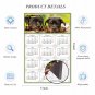 2025 Magnetic Calendar - Calendar Magnets - Today is My Lucky Day - Dogs Themed 04 (5.25 x 8)