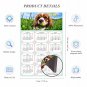 2025 Magnetic Calendar - Calendar Magnets - Today is My Lucky Day - Dogs Themed 06 (7 x 10.5)