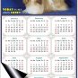 2025 Magnetic Calendar - Calendar Magnets - Today is My Lucky Day - Dogs Themed 07 (8 x 5.25)