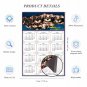 2025 Magnetic Calendar - Calendar Magnets - Today is My Lucky Day - Dogs Themed 08 (7 x 10.5)