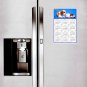 2025 Magnetic Calendar - Calendar Magnets - Today is My Lucky Day - Dogs Themed 011 (7 x 10.5)
