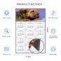 2025 Magnetic Calendar - Calendar Magnets - Today is My Lucky Day - Dogs Themed 012 (8 x 5.25)