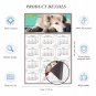2025 Magnetic Calendar - Calendar Magnets - Today is My Lucky Day - Dogs Themed 015 (7 x 10.5)