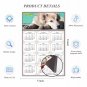 2025 Magnetic Calendar - Calendar Magnets - Today is My Lucky Day - Dogs Themed 015 (8 x 5.25)