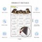 2025 Magnetic Calendar - Calendar Magnets - Today is My Lucky Day - Dogs Themed 016 (8 x 5.25)
