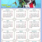 2025 Magnetic Calendar - Calendar Magnets - Today is My Lucky Day - Dogs Themed 020 (7 x 10.5) 2025 Magnetic Calendar - Calendar Magnets - Today is My Lucky Day - Dogs Themed 020 (7 x 10.5)
