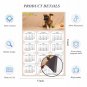 2025 Magnetic Calendar - Calendar Magnets - Today is My Lucky Day - Dogs Themed 021 (8 x 5.25)