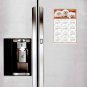 2025 Magnetic Calendar - Calendar Magnets - Today is My Lucky Day - Dogs Themed 022 (8 x 5.25)