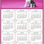 2025 Magnetic Calendar - Calendar Magnets - Today is My Lucky Day - Dogs Themed 023 (8 x 5.25)