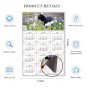 2025 Magnetic Calendar - Calendar Magnets - Today is My Lucky Day - Cat Themed 05 (5.25 x 8)