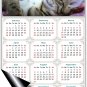 2025 Magnetic Calendar - Calendar Magnets - Today is My Lucky Day - Cat Themed 08 (5.25 x 8)