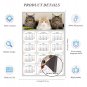 2025 Magnetic Calendar - Calendar Magnets - Today is My Lucky Day - Cat Themed 015 (7 x 10.5)