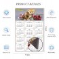 2025 Magnetic Calendar - Calendar Magnets - Today is My Lucky Day - Cat Themed 016 (5.25 x 8)