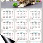2025 Magnetic Calendar - Calendar Magnets - Today is My Lucky Day - Cat Themed 017 (7 x 10.5)