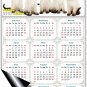 2025 Magnetic Calendar - Calendar Magnets - Today is My Lucky Day - Cat Themed 020 (5.25 x 8)