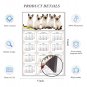 2025 Magnetic Calendar - Calendar Magnets - Today is My Lucky Day - Cat Themed 020 (5.25 x 8)