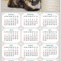 2025 Magnetic Calendar - Calendar Magnets - Today is my Lucky Day - Cat Themed 024 (7 x 10.5)