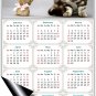 2025 Magnetic Calendar - Calendar Magnets - Today is my Lucky Day - Cat Themed 025 (7 x 10.5)