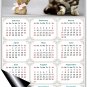 2025 Magnetic Calendar - Calendar Magnets - Today is my Lucky Day - Cat Themed 025 (5.25 x 8)