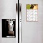 2025 Magnetic Calendar - Calendar Magnets - Today is My Lucky Day - Cat Themed 03 (7 x 10.5)