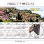 2025 Magnetic Calendar - Today is my Lucky Day - Italy - Taormina Cityscape