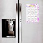 2025 Magnetic Calendar - Calendar Magnets - Today is my Lucky Day - Themed 04 (7 x 10.5)