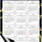2025 Magnetic Calendar - Calendar Magnets - Today is my Lucky Day - Themed 05 (5.25 x 8)
