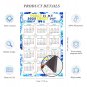 2025 Magnetic Calendar - Calendar Magnets - Today is my Lucky Day - Themed 012 (7 x 10.5)