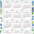 2025 Magnetic Calendar - Calendar Magnets - Today is my Lucky Day - Themed 014 (7 x 10.5)