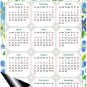 2025 Magnetic Calendar - Calendar Magnets - Today is my Lucky Day - Themed 014 (7 x 10.5)