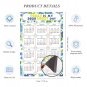 2025 Magnetic Calendar - Calendar Magnets - Today is my Lucky Day - Themed 014 (7 x 10.5)
