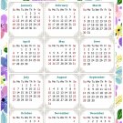 2025 Magnetic Calendar - Calendar Magnets - Today is my Lucky Day - Themed 015 (5.25 x 8)