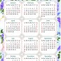 2025 Magnetic Calendar - Calendar Magnets - Today is my Lucky Day - Themed 016 (7 x 10.5)
