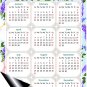 2025 Magnetic Calendar - Calendar Magnets - Today is my Lucky Day - Themed 016 (7 x 10.5)