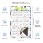 2025 Magnetic Calendar - Calendar Magnets - Today is my Lucky Day - Themed 016 (7 x 10.5)