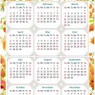 2025 Magnetic Calendar - Calendar Magnets - Today is my Lucky Day - Themed 021 (7 x 10.5)