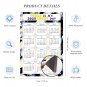 2025 Magnetic Calendar - Calendar Magnets - Today is my Lucky Day - Themed 025 (7 x 10.5)