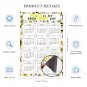 2025 Magnetic Calendar - Calendar Magnets - Today is my Lucky Day - Themed 029 (7 x 10.5)